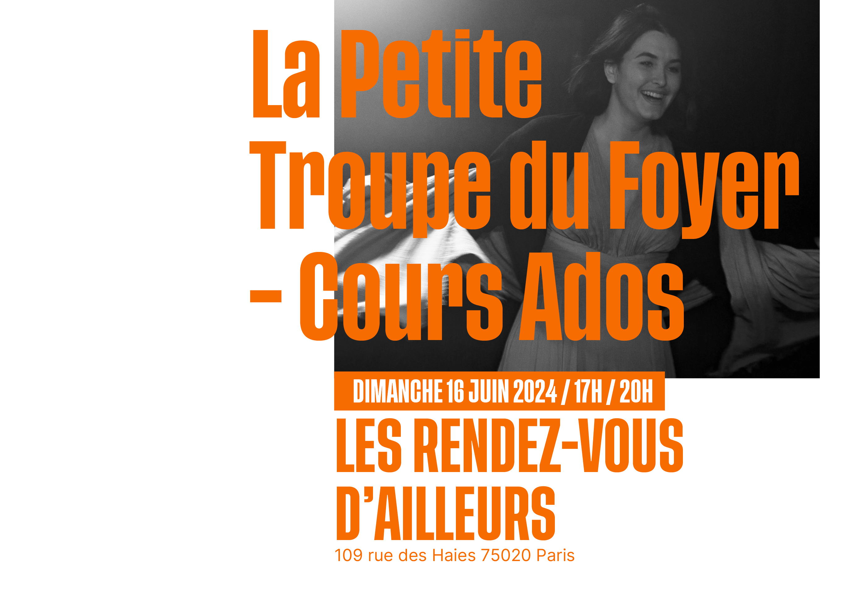 La Petite Troupe du Foyer — Cours Ados